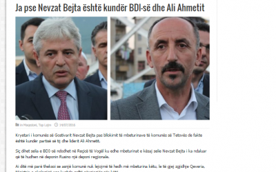 Tetova sot - Ja pse Nevzat Bejta eshte kunder BDI-se dhe Ali Ahmetit 1