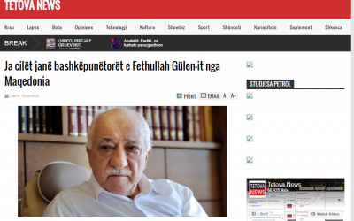 Tetova news - Ja cilet jane bashkepunetoret e Fetulla Gylenit nga Maqedonia (1)